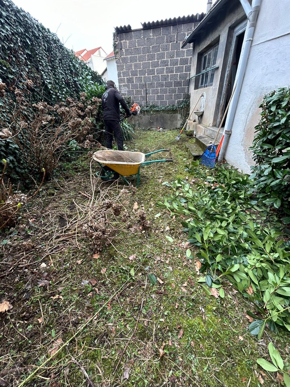 Jardin en gravier (avant)